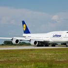 Flughafen Halle-Leipzig / Boing 747-8 "Brandenburg"