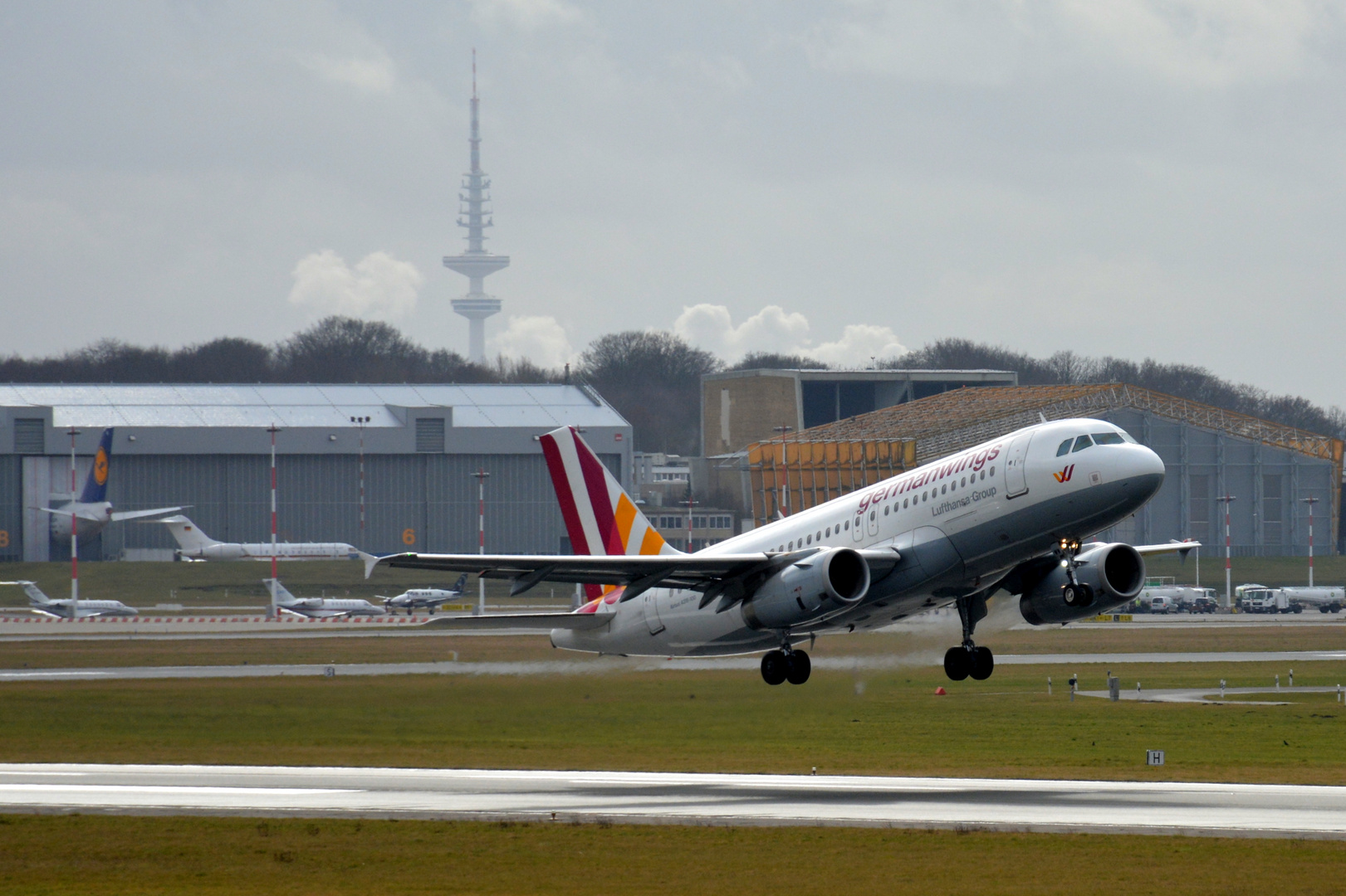 Flughafen Hamburg 05.03.2015