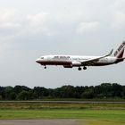 Flughafen Hamburg - Landeanflug