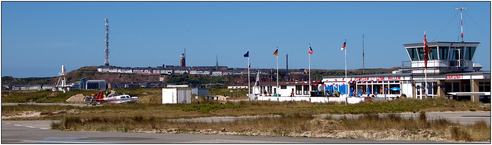 ... Flughafen Helgoland EDXH ...