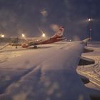 Flughafen im Schnee