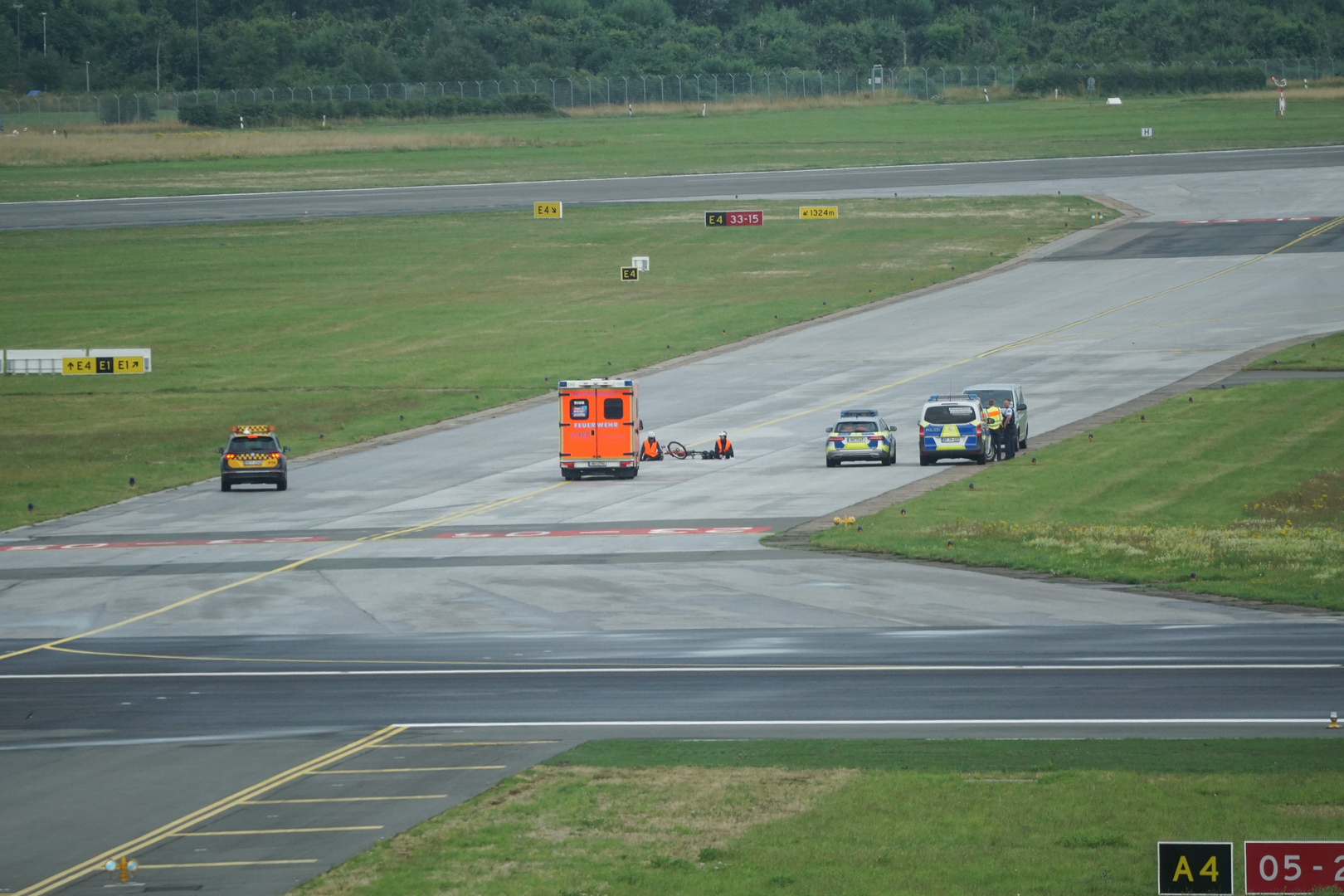 Flughafen lahmgelegt - letzte Generation