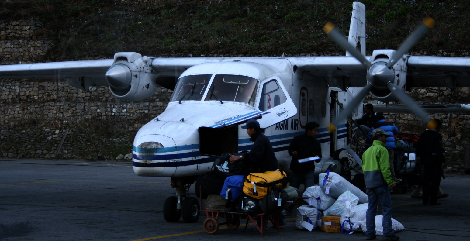 Flughafen Lukla in Nepal