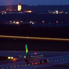 Flughafen München bei Nacht