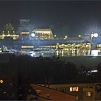 flughafen nach einem gewitter