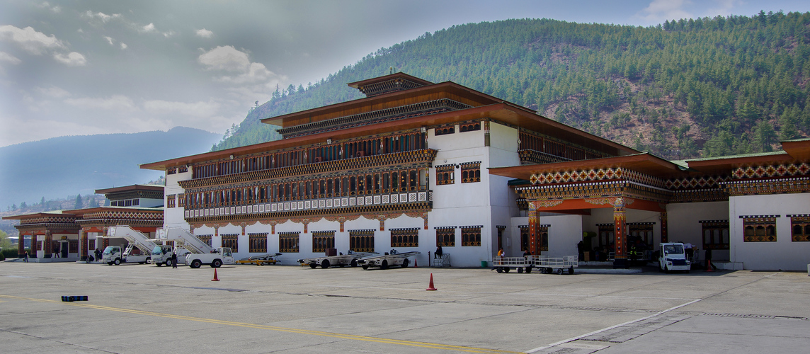 Flughafen Paro (Bhutan 2)