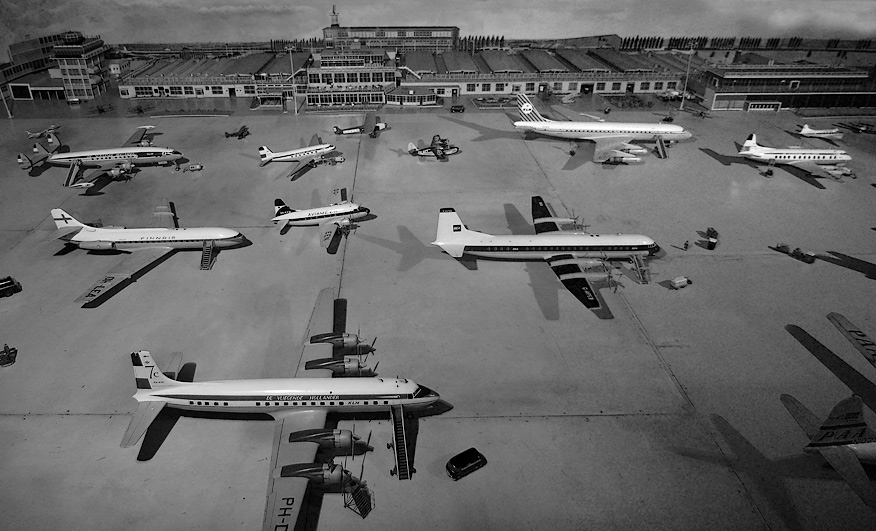 Flughafen Schiphol in den 1960gern (2)