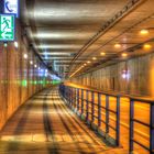 Flughafen Tunnel HDR