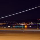Flughafen-Vorfeld in Stuttgart bei Nacht 2