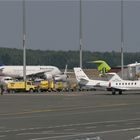 Flughafen während der Fußball WM 2006 in Nürnberg