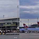 Flughafen Zürich - 3D Kreuzblick