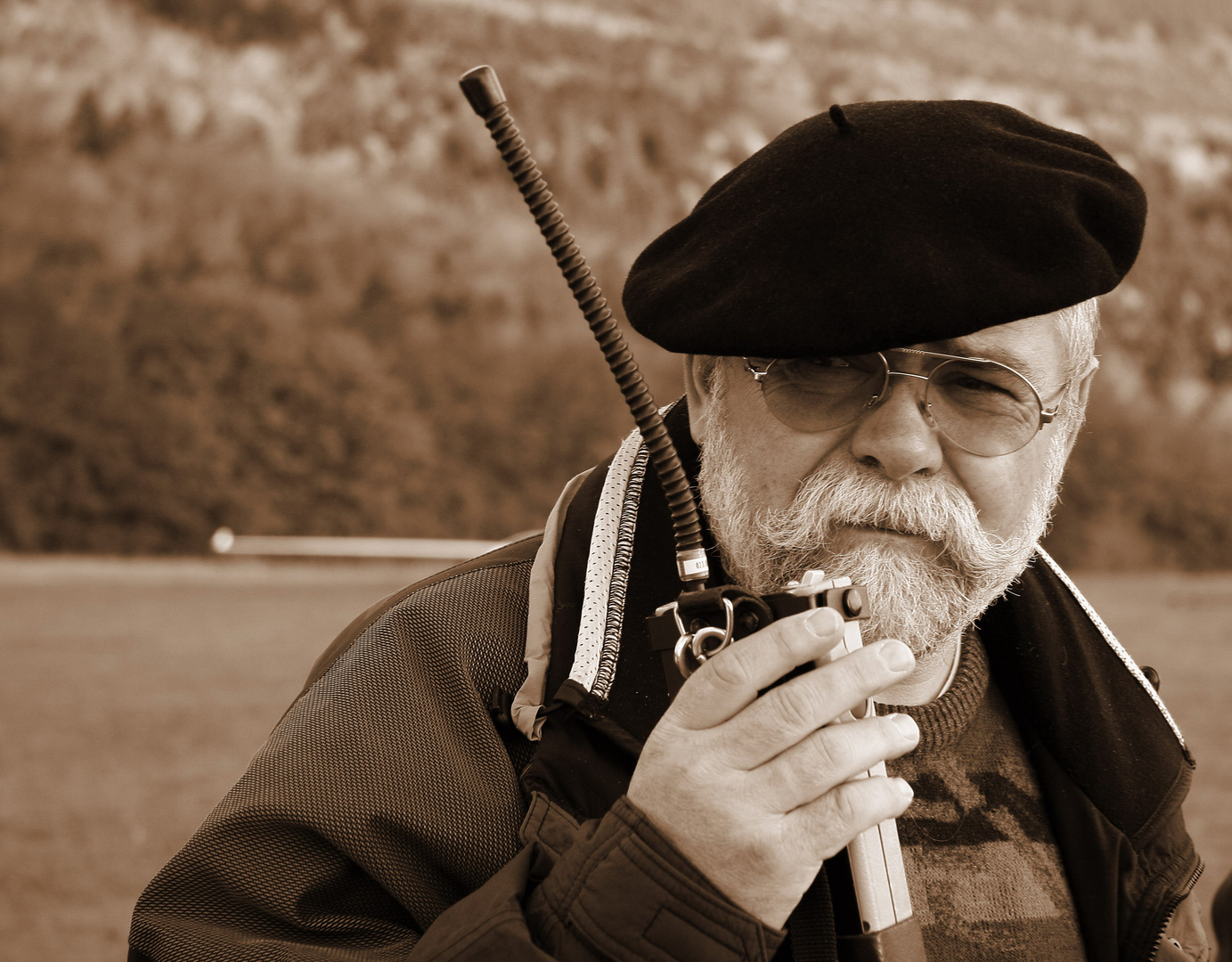 Flugleiter, alles im Griff Foto & Bild portrait, portraitfotografie