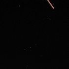 Flugobjekt am Orion — Ausschnittsvergrößerung