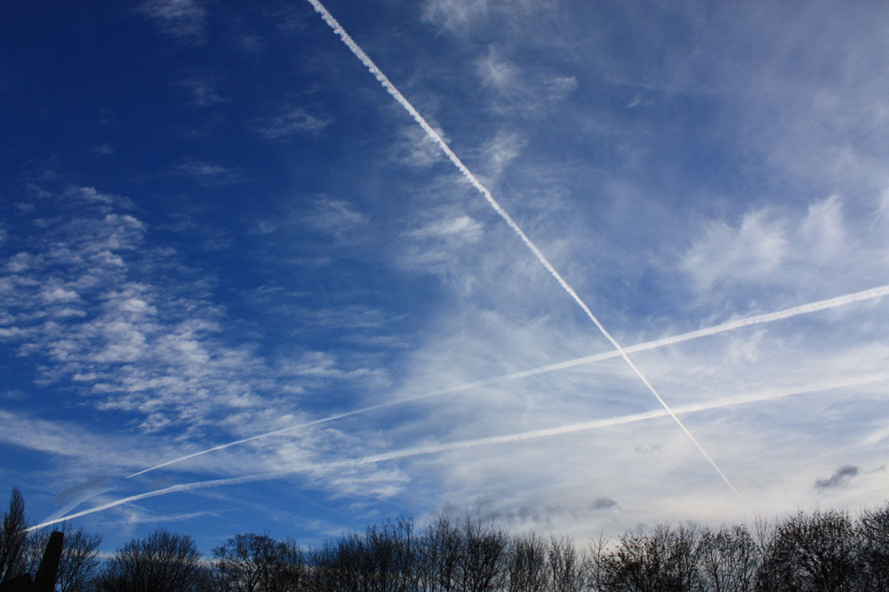 Flugplatz in der Nähe