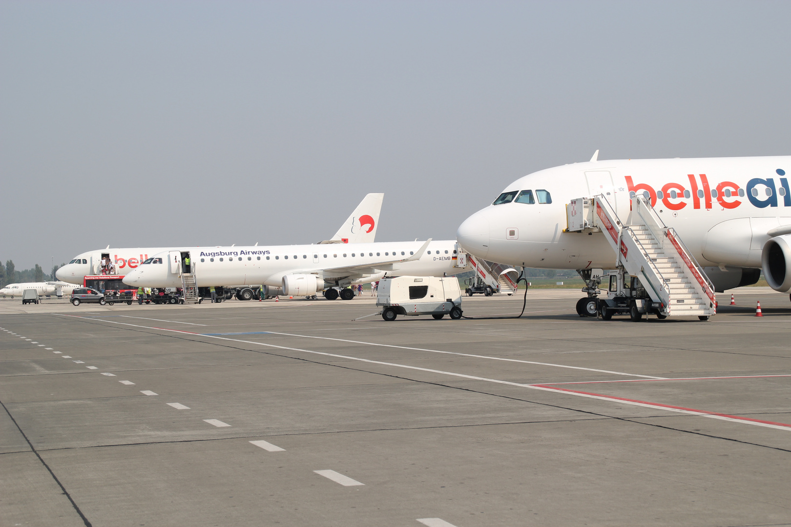 Flugplatz Tirana ohne Räuber