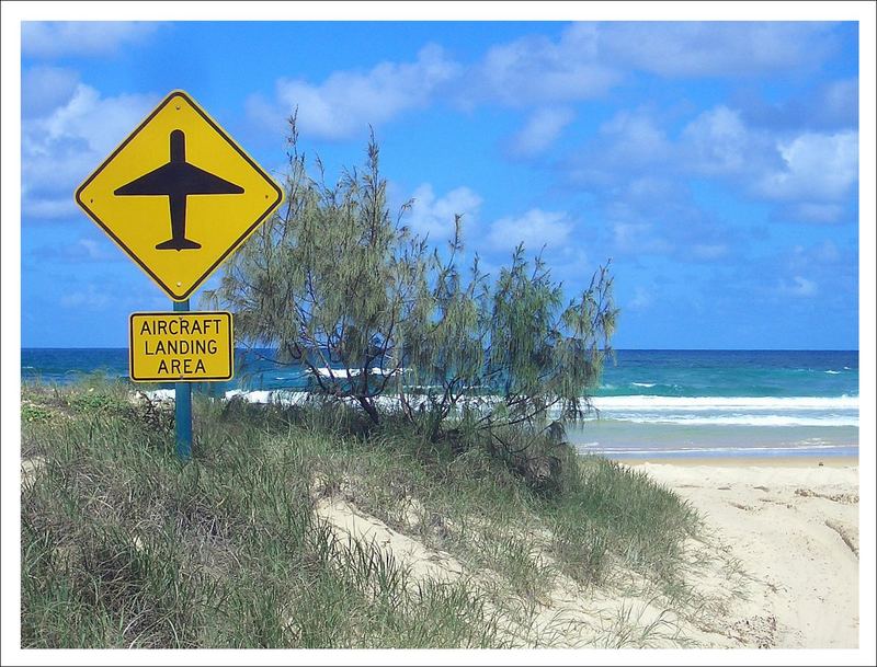 Flugplatz von Fraser Island