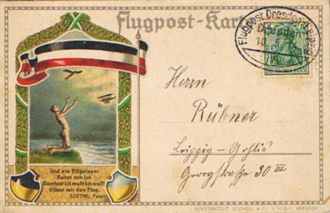 Flugpost-Karte (1)