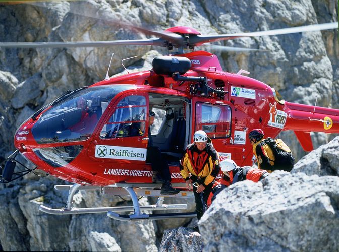 Flugrettung Aiut Alpin Dolomites