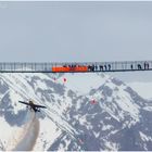 Flugshow an der Highline 179.