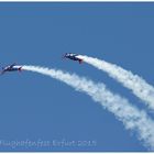 Flugshow beim Flughafenfest Erfurt