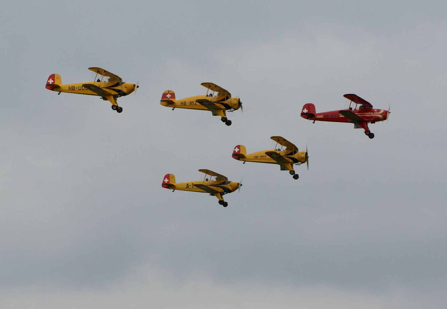 Flugshow Emmen Bücker Squadron