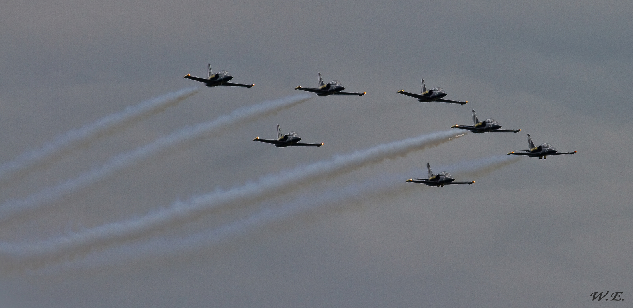 Flugshow Emmen_240710 / 1 / Breitling Jet Team "Albatros L-39"