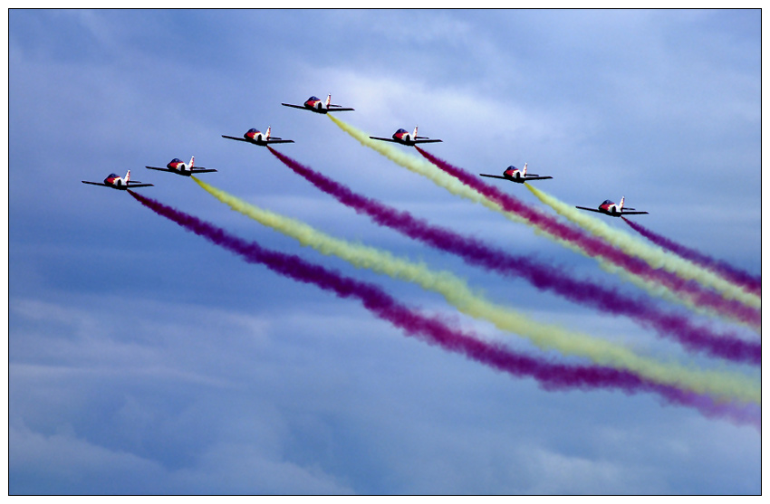 Flugshow in Barcelona (3)