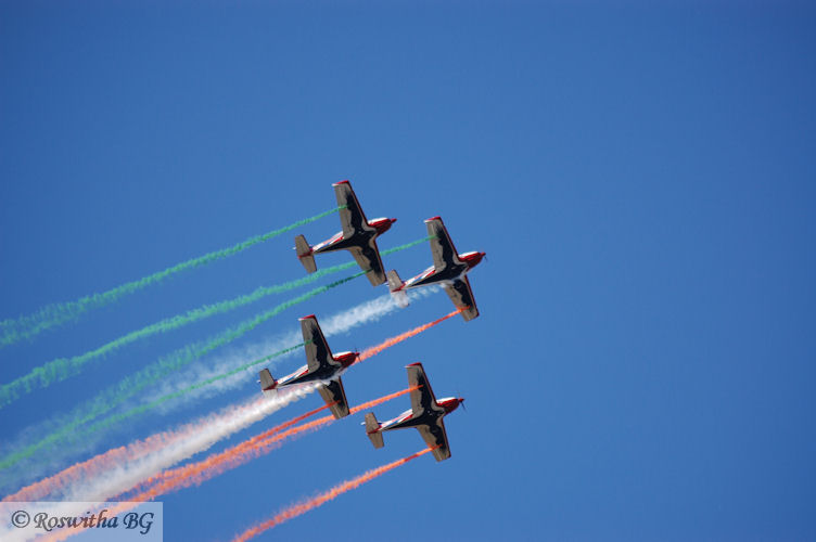 Flugshow in Hangelar bei Bonn