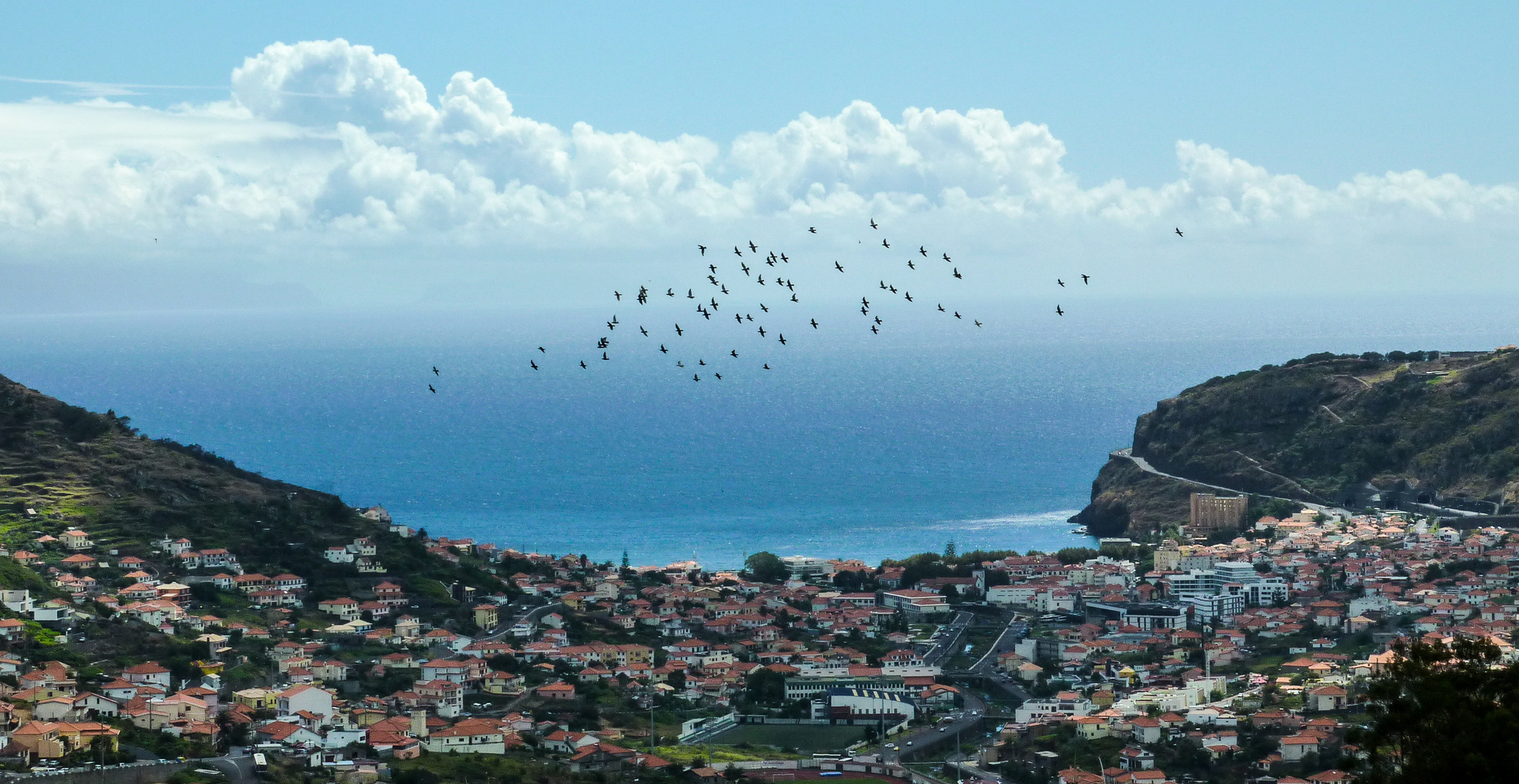 Flugshow über Machico, Madeira