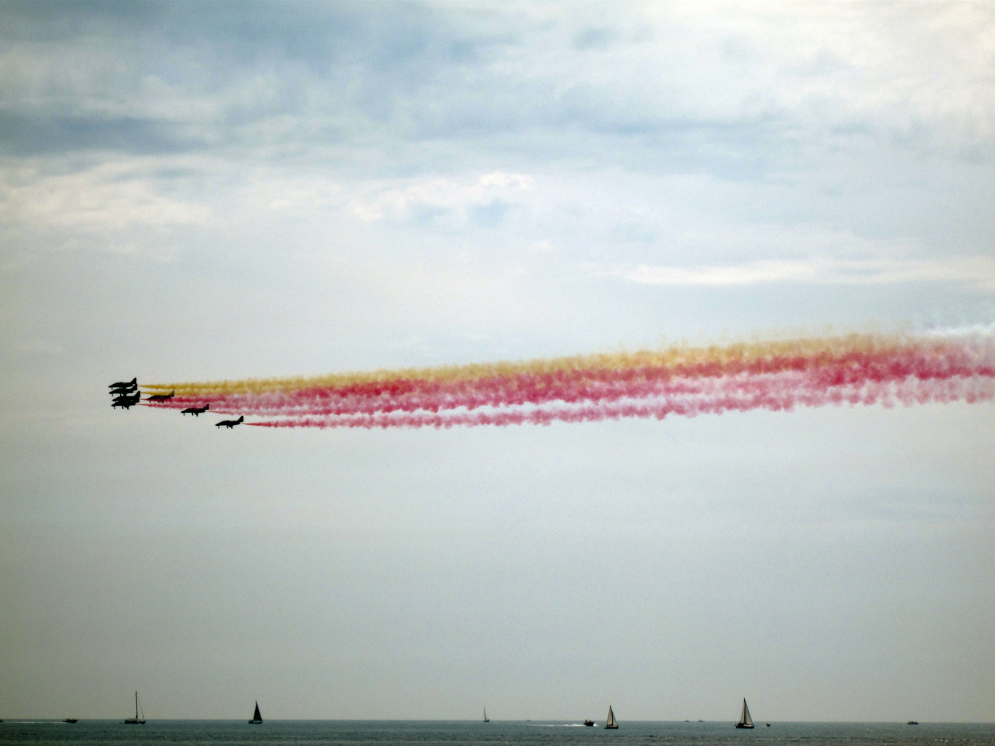 Flugshow vor Cadiz 1