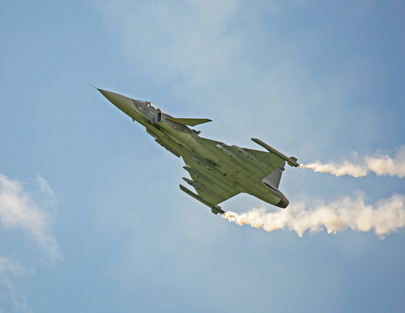 Flugshow Zigermeet 2016 Mollis Saab Gripen