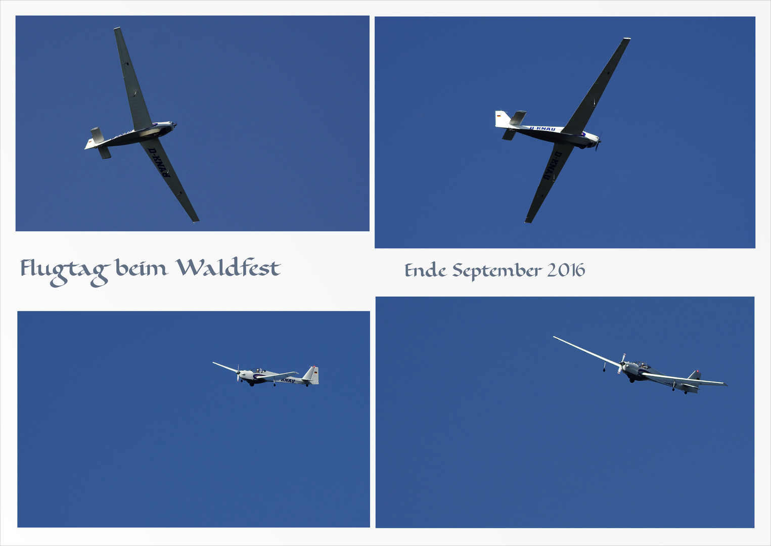 Flugtag beim Waldfest