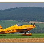 Flugtag in Uslar 2014 ; Bereit zum Start zur Kunstflugvorführung.