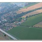 Flugtag in Uslar 2014 ; Flug mit der DO 27 über Randbezirke von Uslar