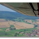 Flugtag in Uslar 2014 ; Flug mit der DO 27 über Wald und Flur (1)