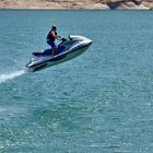 Flugversuche auf dem Lake Powell