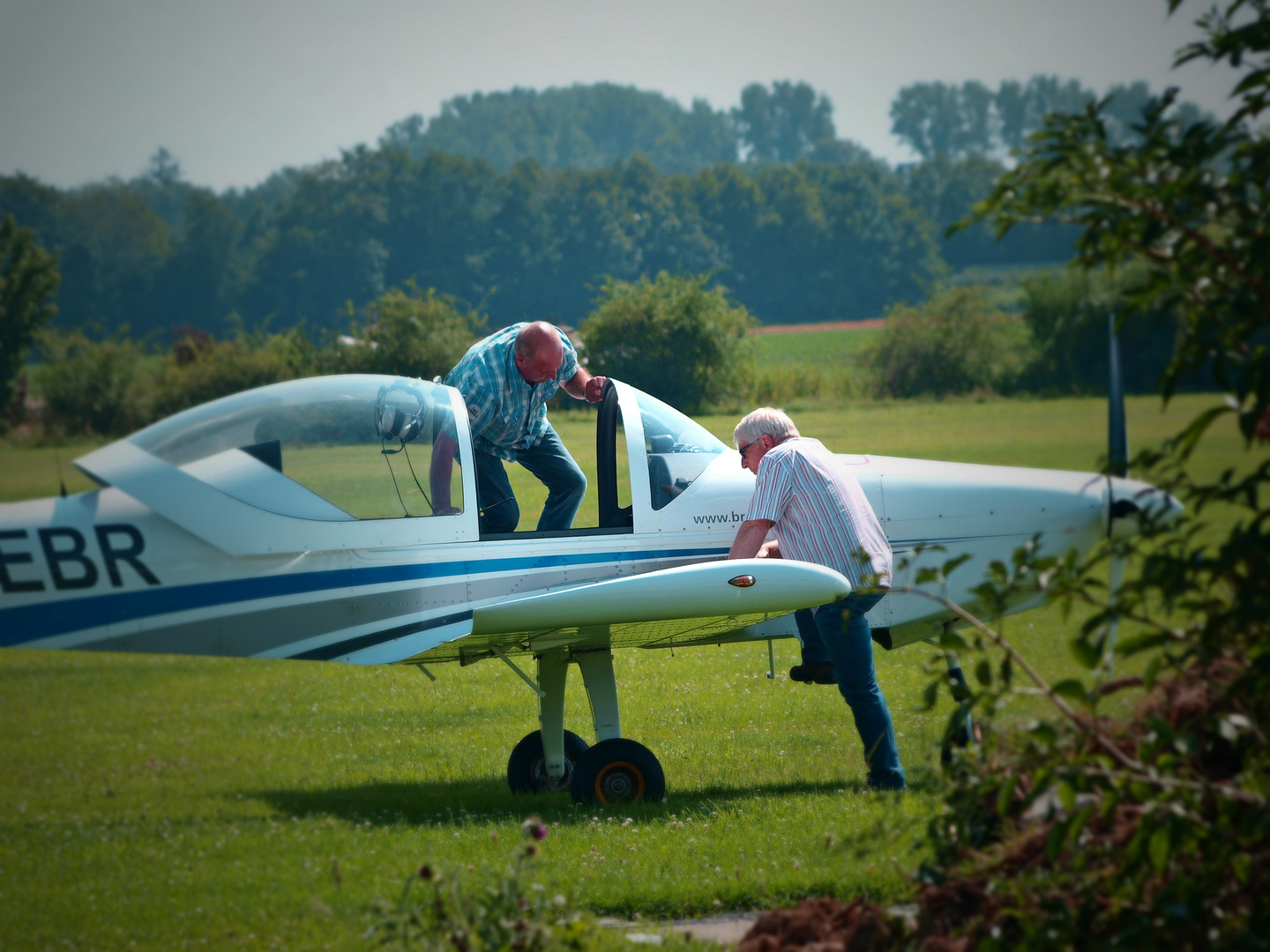 Flugvorbereitung