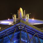 Flugzeug auf dem Dach des Technikmuseum Berlin