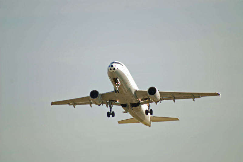 Flugzeug beim Start