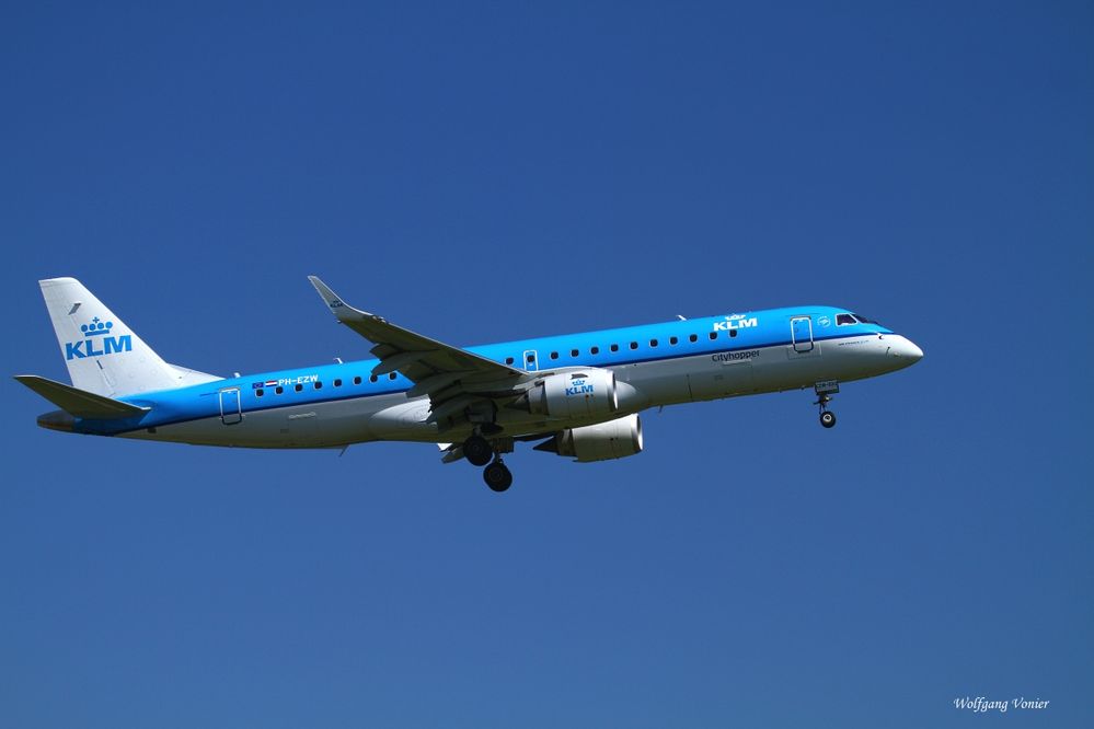 Flugzeug der KLM Linie