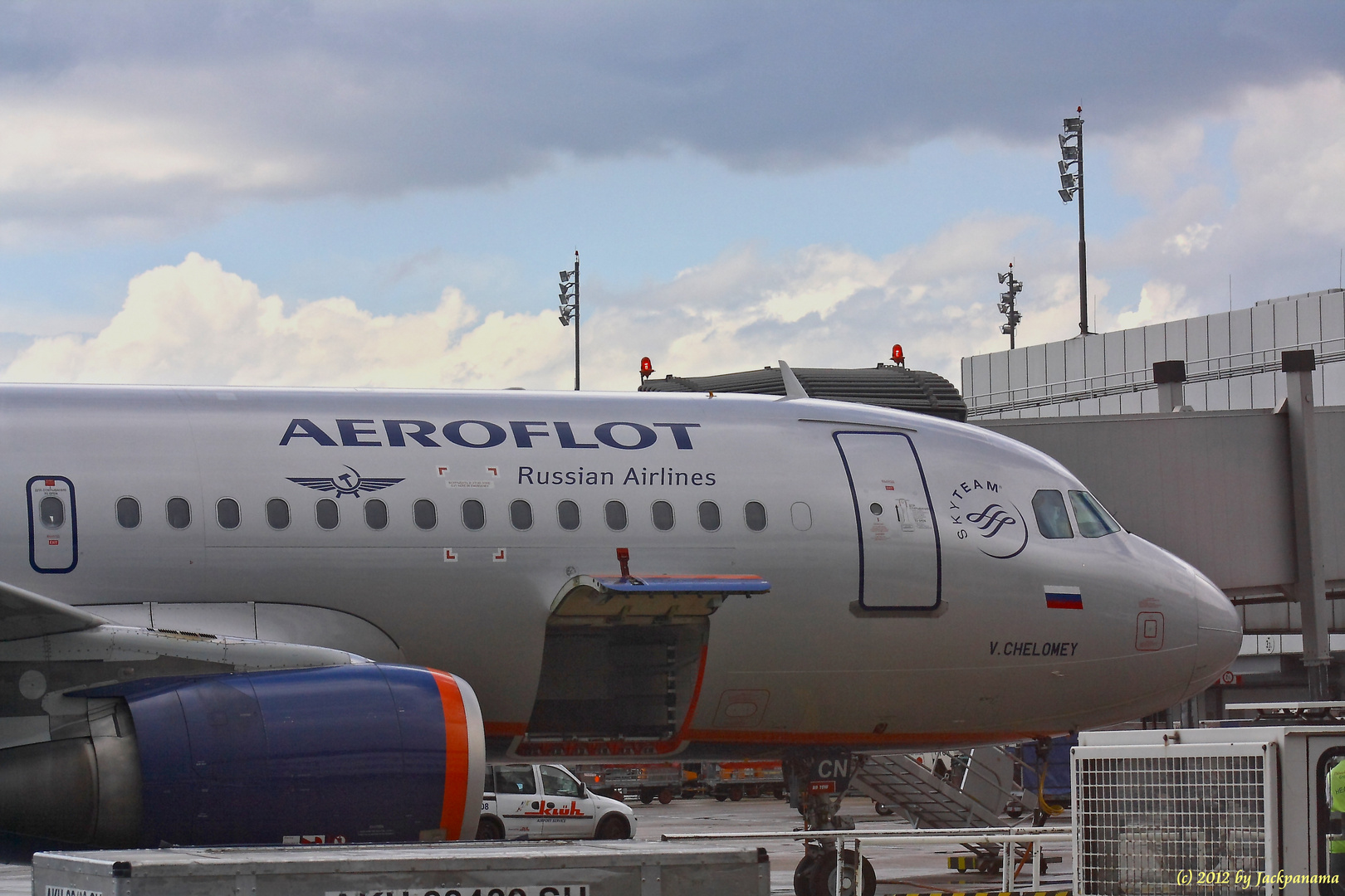 Flugzeug der russischen Fluggesellschaft AEROFLOT