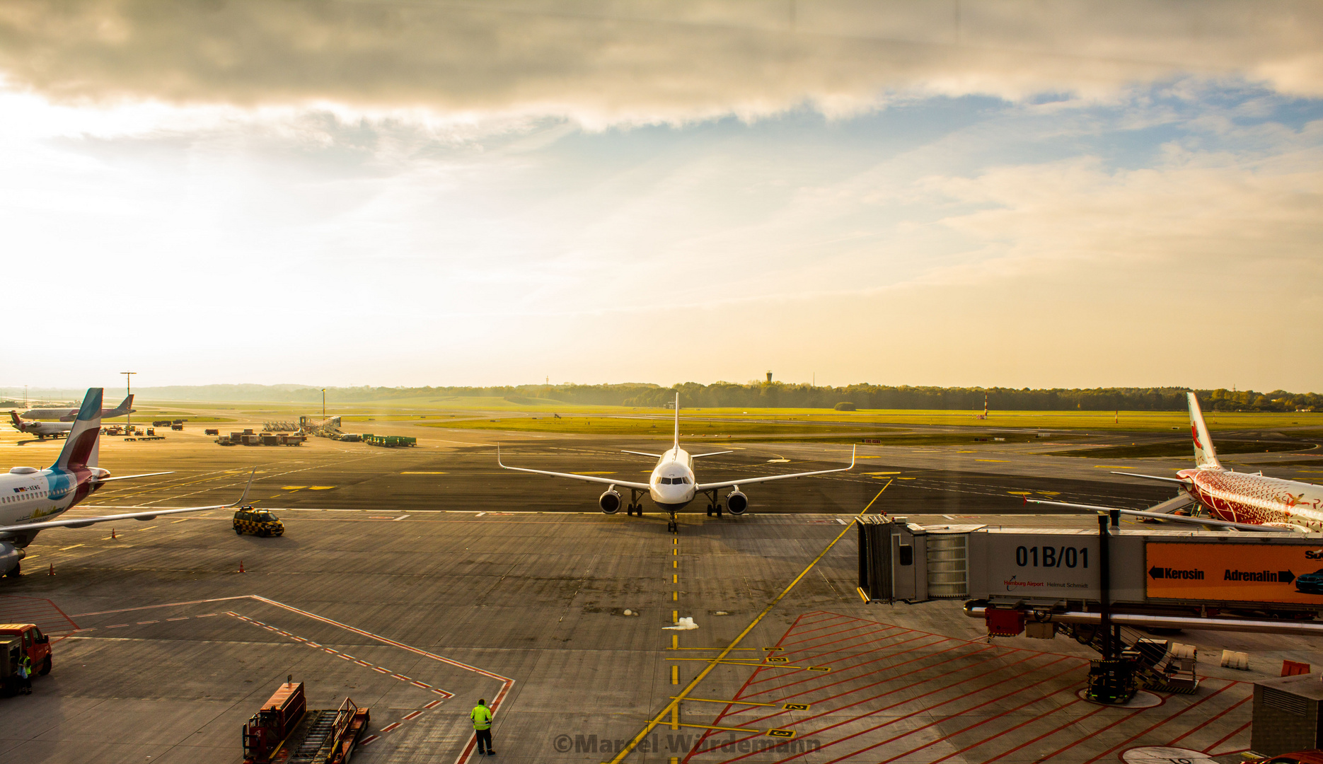 Flugzeug Hamburg Airport