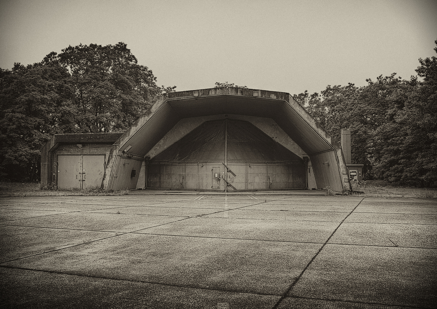 Flugzeug Hangar