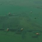 Flugzeugaufnahme auf dem Weg nach Nha Trang