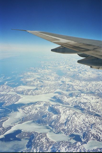 Flugzeugaussicht