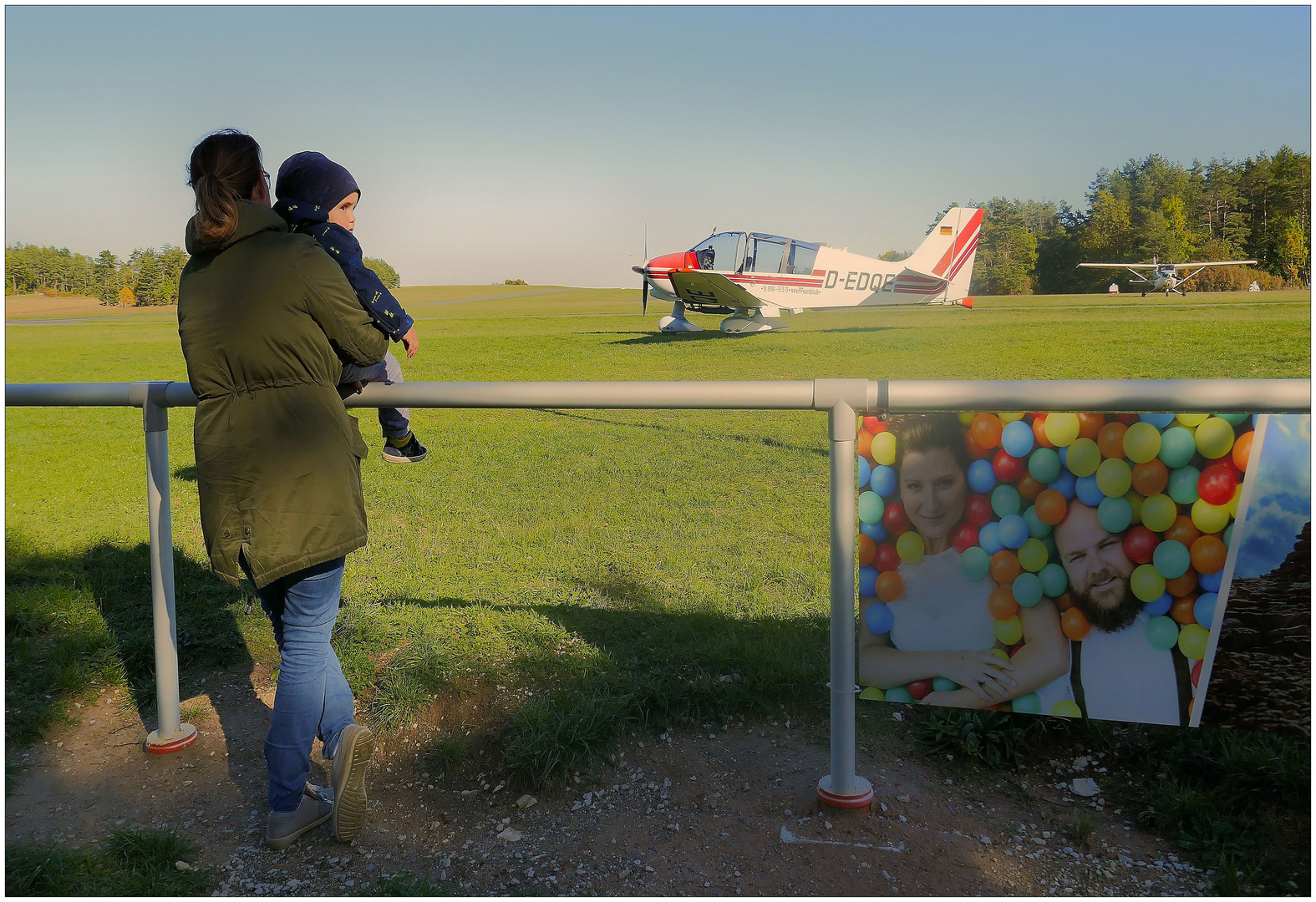 Flugzeuge beobachten