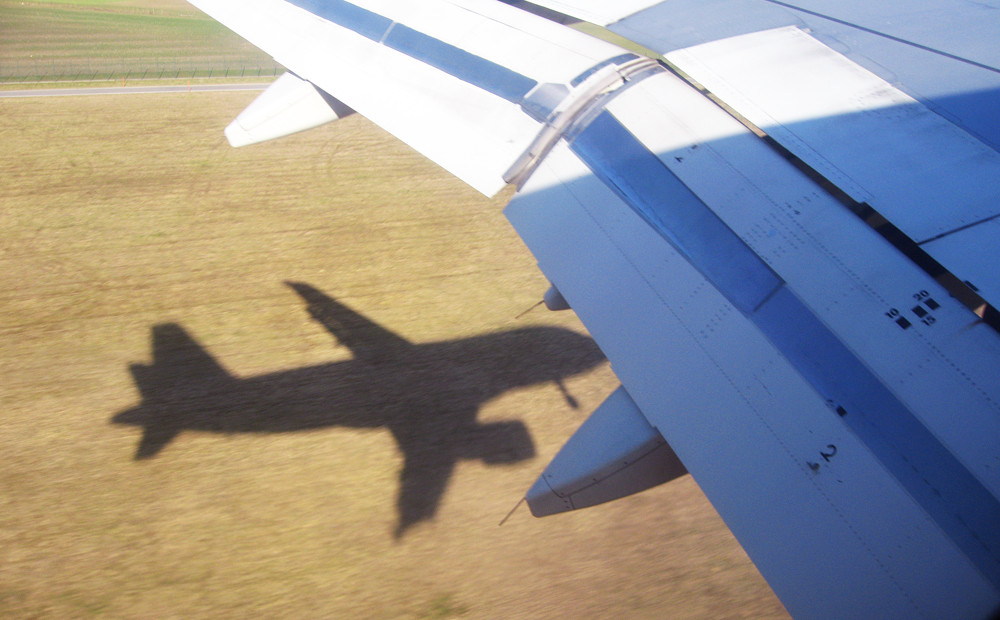 Flugzeugschatten