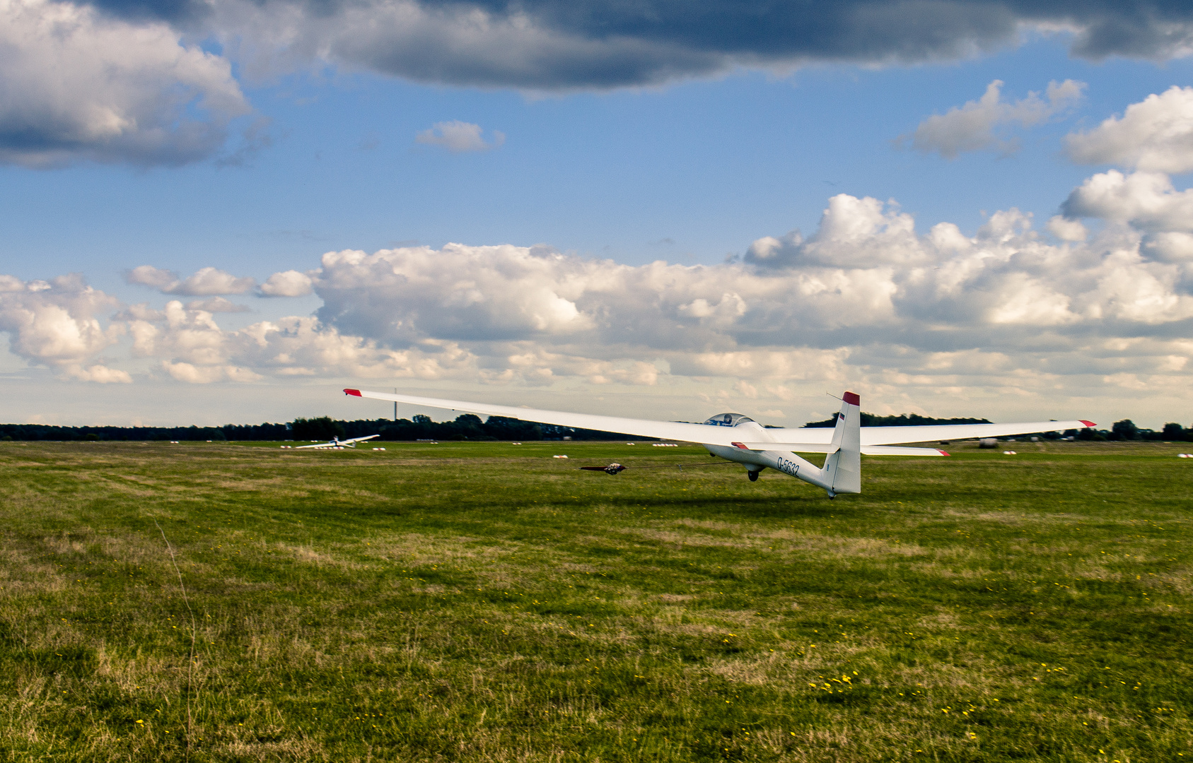 Flugzeugstart