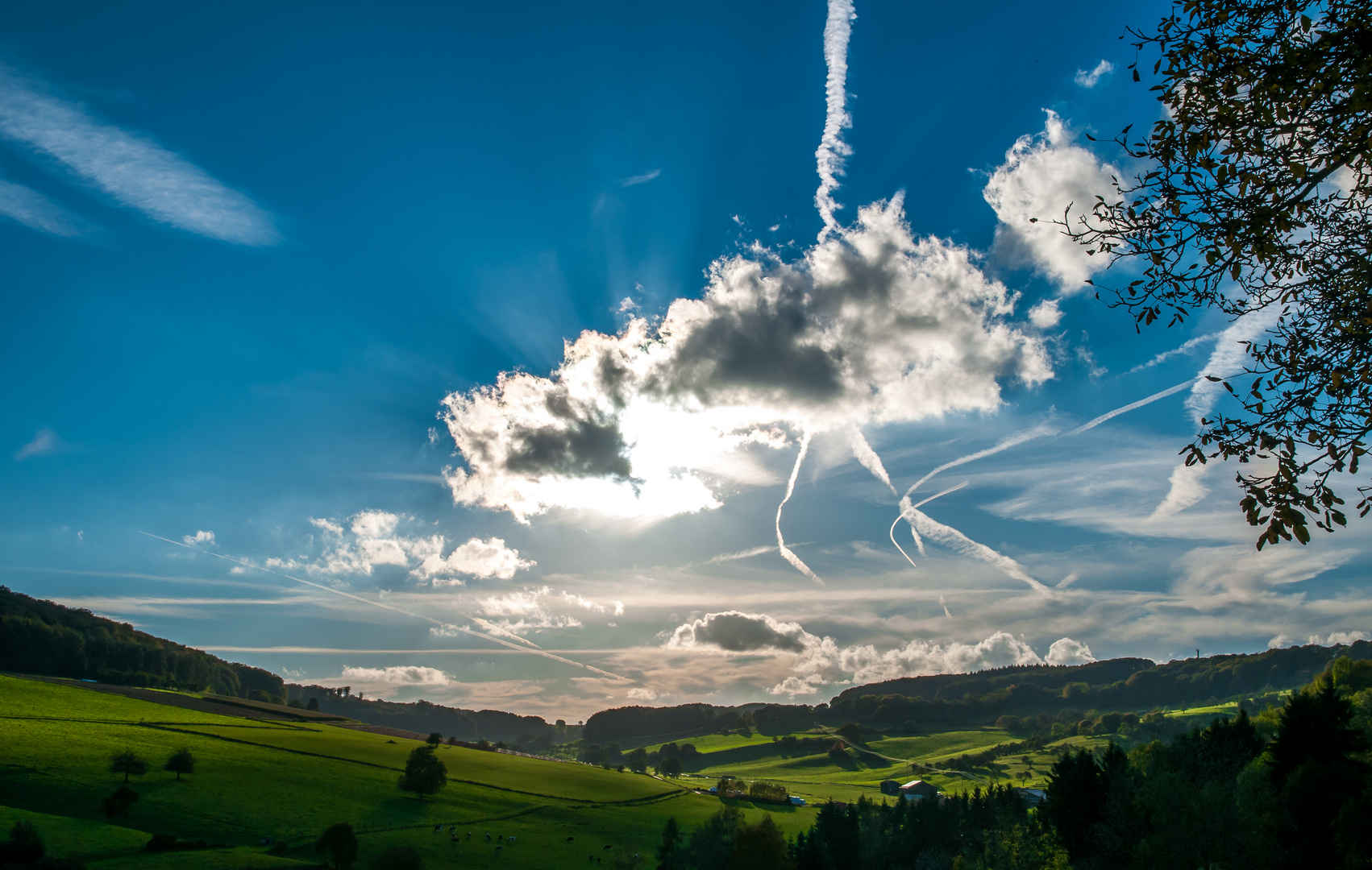 Flugzeugstreifen