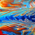 Fluid Painting - Abstrakte Malerei in Acryl